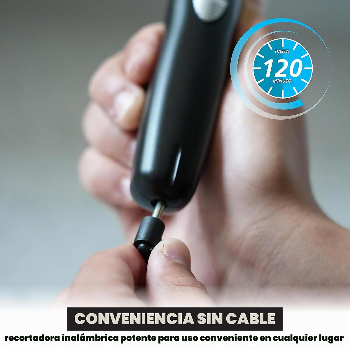 Wahl Groomsman Recortadora de precisión recargable para un aseo hig...
