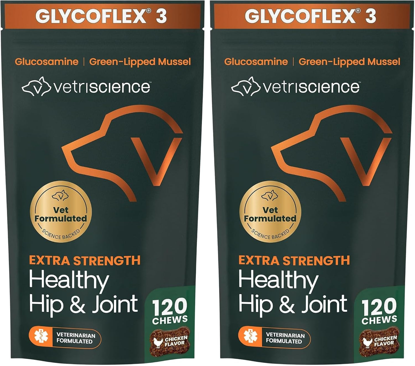 VetriScience Masticables saludables para cadera y articulaciones ex...