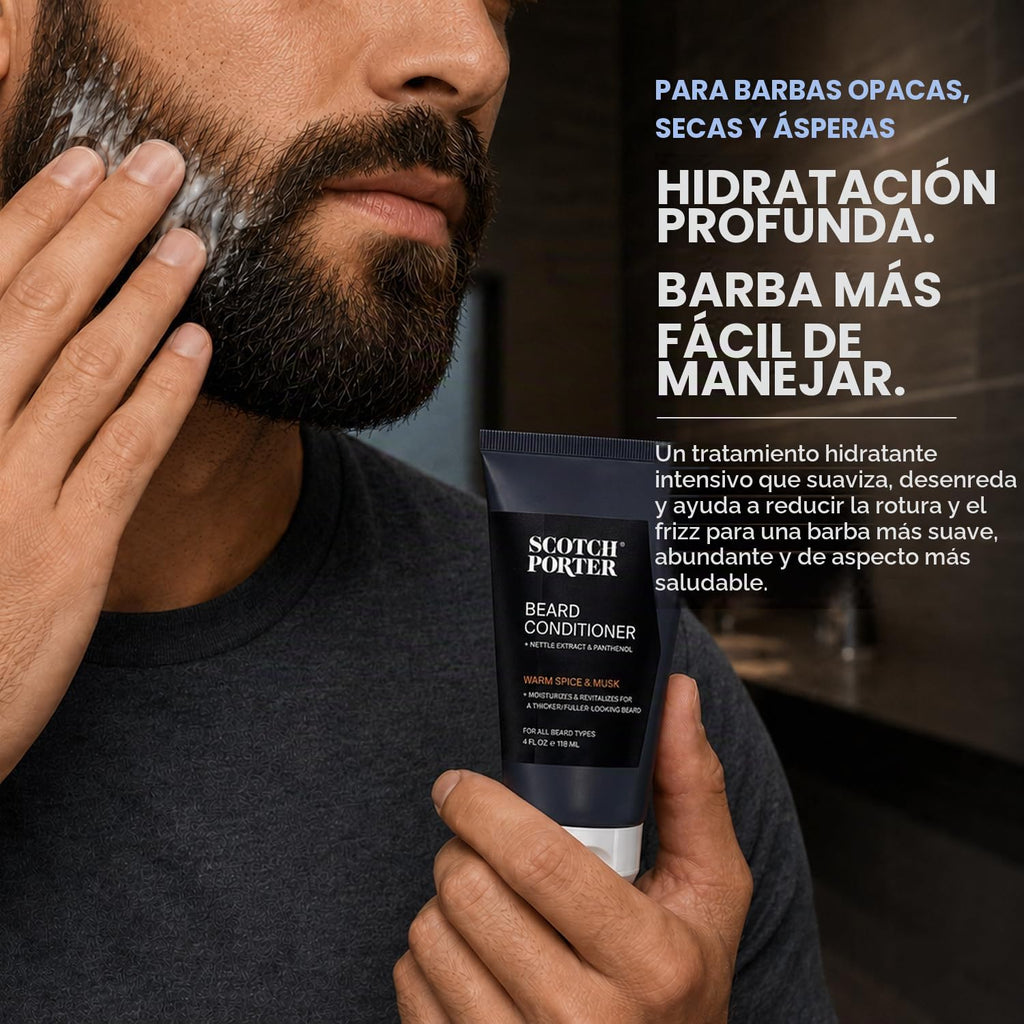Scotch Porter Hidratar y nutrir el acondicionador de barba para hom...