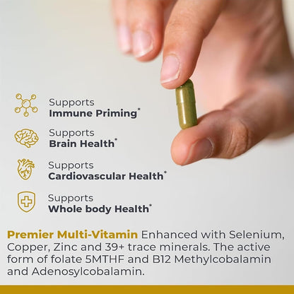 Premier Research Labs Multi-Vitaminas - Soporte inmunológico, cereb...