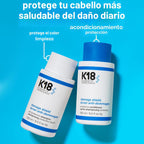K18 Damage Shield - Juego de champú y acondicionador, color seguro,...