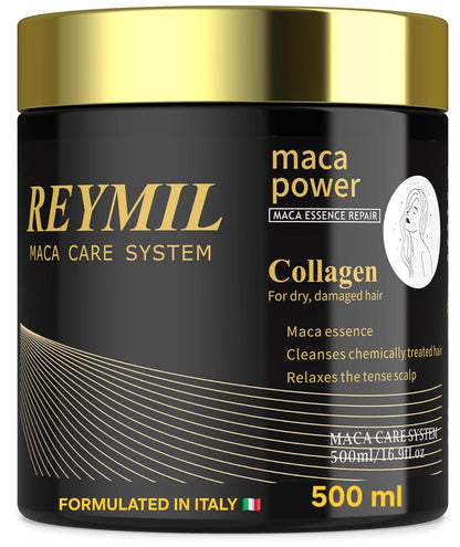 REYMIL -Mascarilla capilar de colágeno - Tratamiento capilar para c...