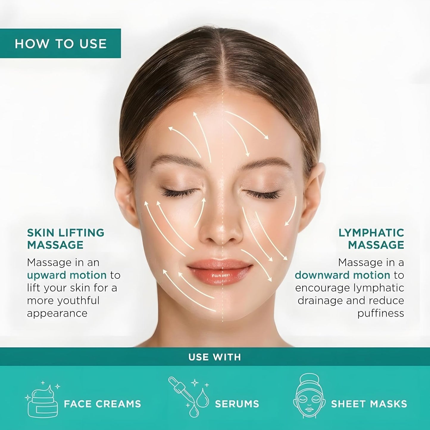 MonétBeauty Globos de Hielo de Acero Inoxidable para Faciales (Mang...