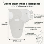 KeaBabies Paquete de 3 pañales orgánicos para recién nacidos, 0.5 T...