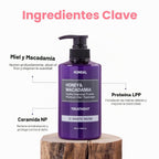 KUNDAL Miel y macadamia \/ flor de cerezo, cuidado natural del cabe...