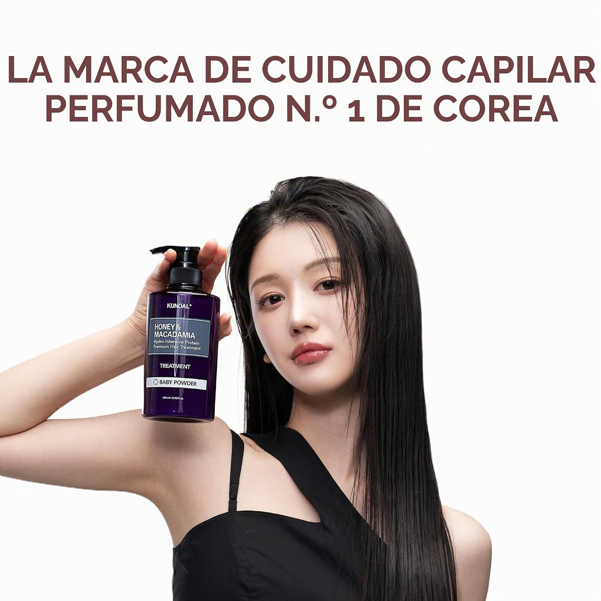 KUNDAL Miel y macadamia \/ flor de cerezo, cuidado natural del cabe...