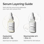 The Ordinary Niacinamide 10% + Zinc 1%, Smoothing Serum for Blemish...