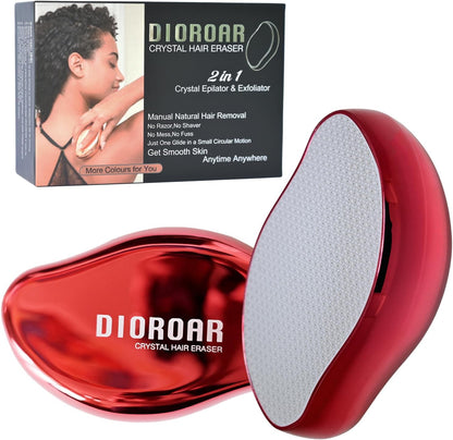 DIOROAR Borrador de pelo de cristal, eliminador de pelo de cristal,...