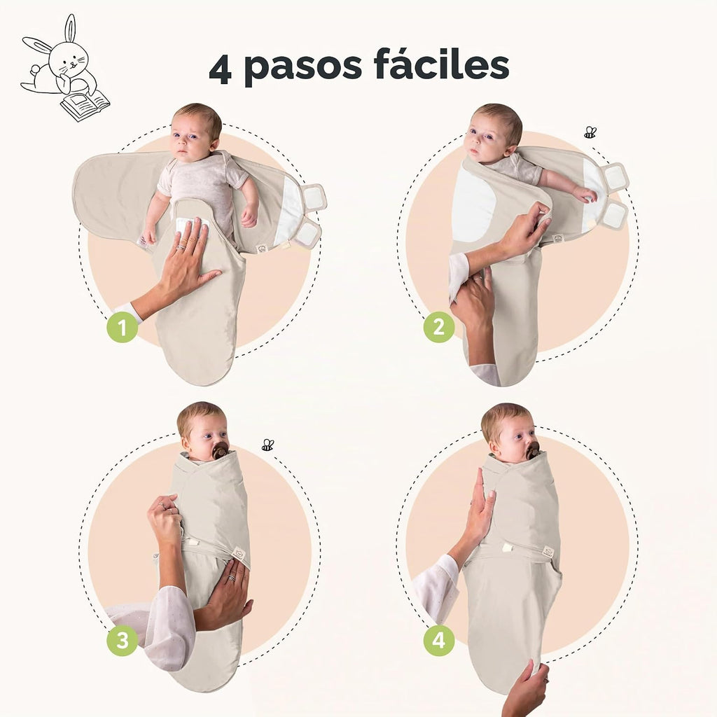 KeaBabies 3pk - Pañales orgánicos para recién nacidos, 0.5 TOG más...