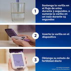 Clearblue Barras de prueba para monitor de fertilidad, 30 unidades...