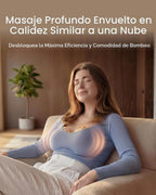 eufy - Extractor de leche portátil con calefacción para masaje S2 P...