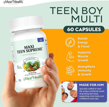 Vitaminas para adolescentes hombres 12-17 - Multivitamínico supremo...
