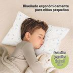Paquete de 2 almohadas para niños de 2 años a 5,13 x 18 pulgadas (n...