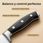 McCook Juego de cuchillos de cocina de 15 piezas con afilador incor...