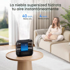 Dreo Humidificadores para dormitorio, llenado superior de 4L para h...