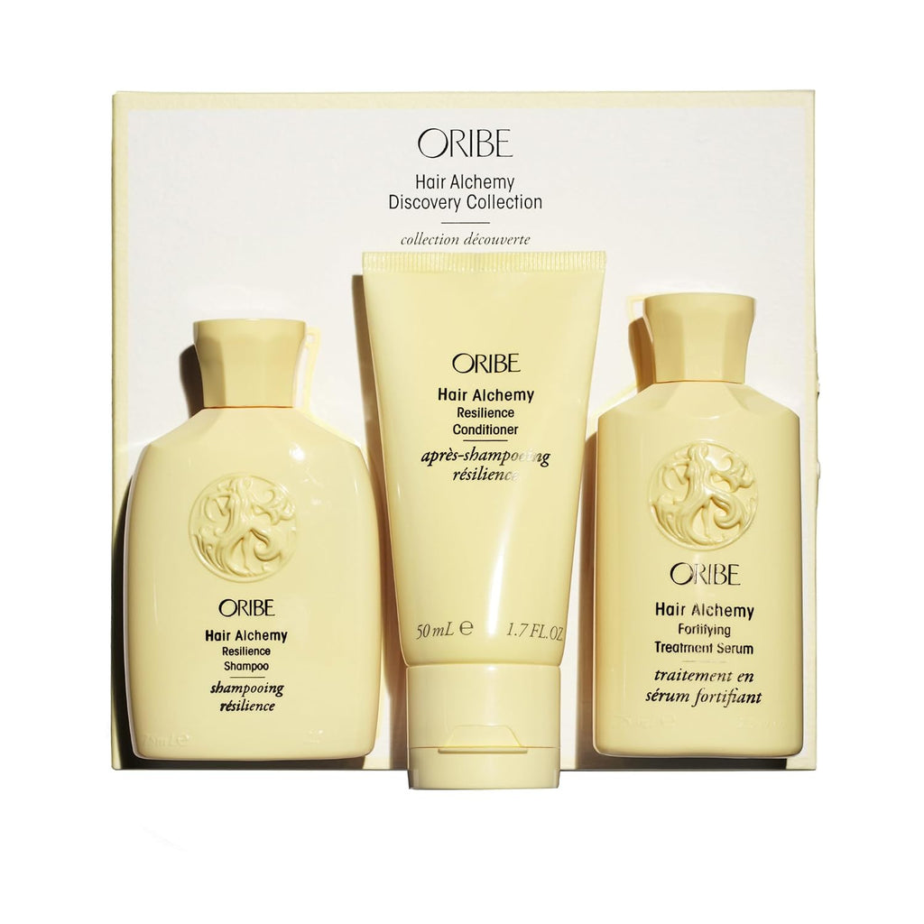 Oribe Set de viaje Hair Alchemy - Champú fortalecedor, acondicionad...