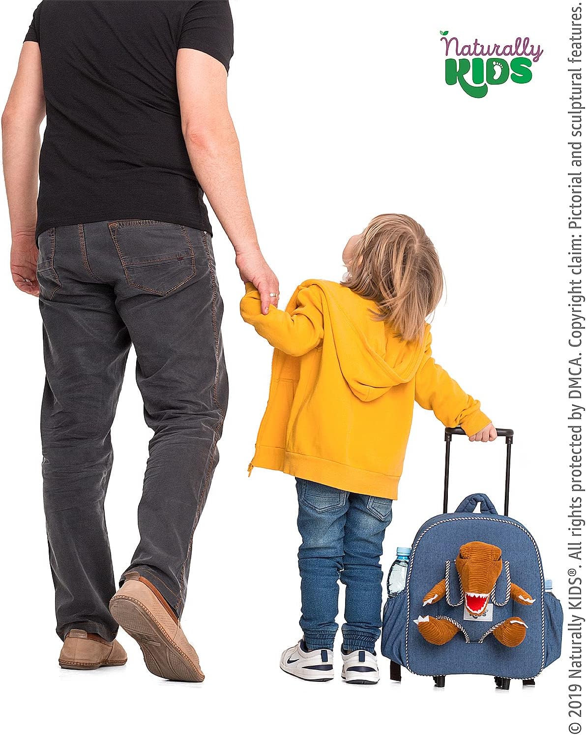 Naturally KIDS Maleta para niños pequeños con. Juguete de dinosauri...