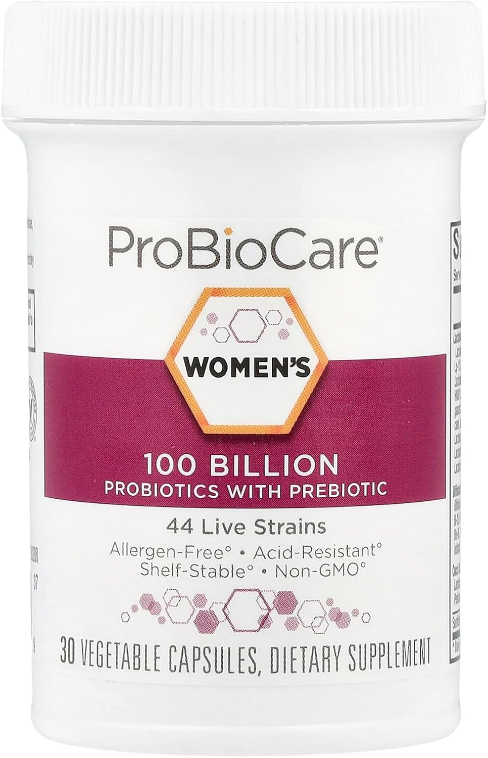 ProBioCare Probiótico para mujeres 100 mil millones de UFC, apoya l...
