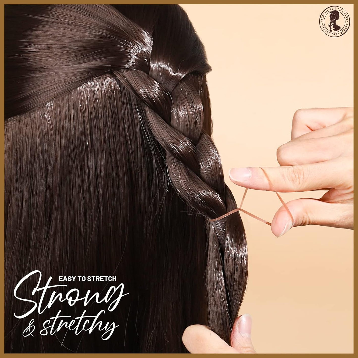 Teenitor Bandas elásticas para el cabello, cintas pequeñas para el...