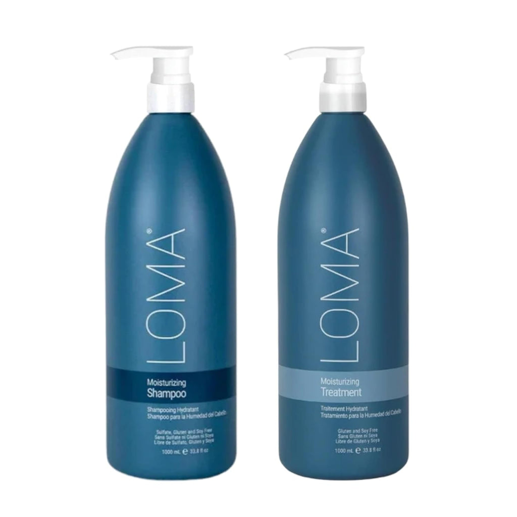 Loma Hair Care Dúo de champú y tratamiento hidratante