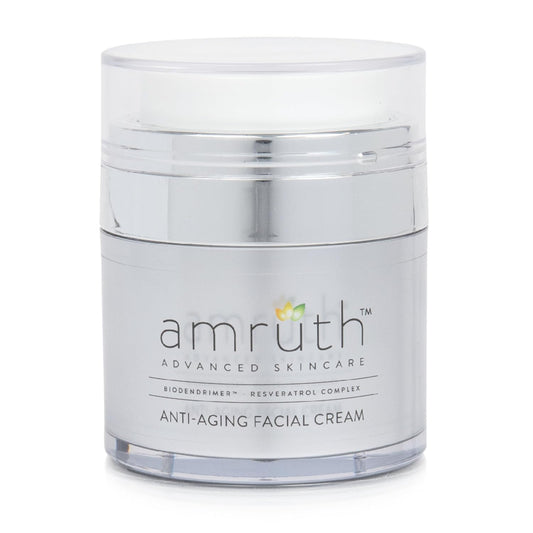 Amruth Resveratrol Crema facial antienvejecimiento diaria, tarro de...