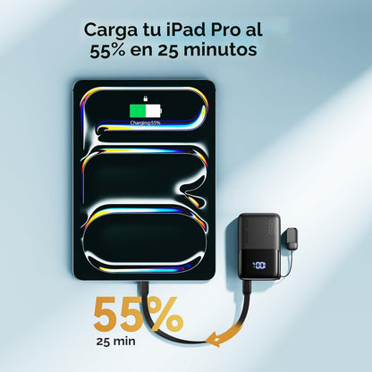 INIU Cargador Portátil Mini, Pequeña Batería de Bolsillo de Carga R...