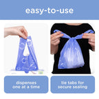 Ubbi Sacos desechables para pañales con aroma a lavanda, pestañas f...