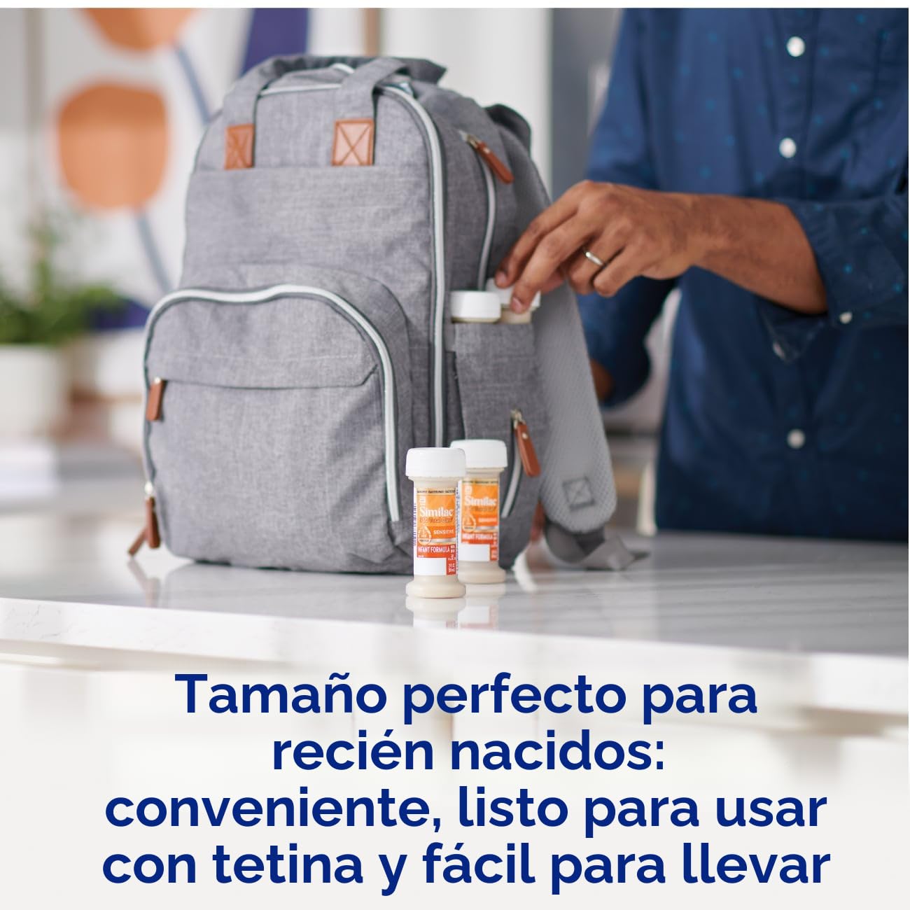 Similac Fórmula infantil sensible 360 Total Care para irritaciones...