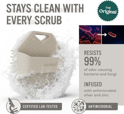 Sud Scrub® Exfoliante Corporal de Silicona Antimicrobiana, Exfolian...