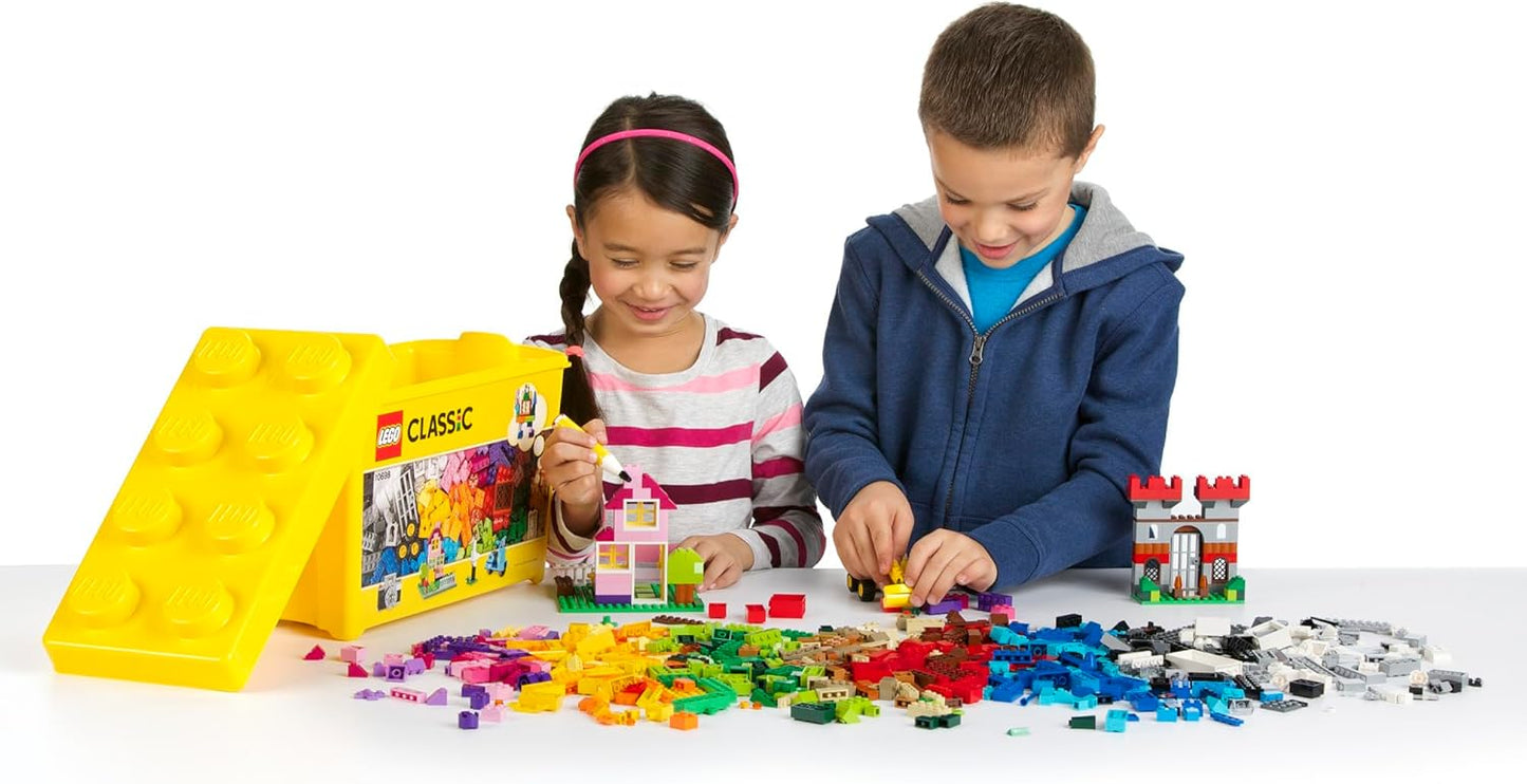 Caja de ladrillos creativos grandes y clásicos de la marca LEGO 10698.