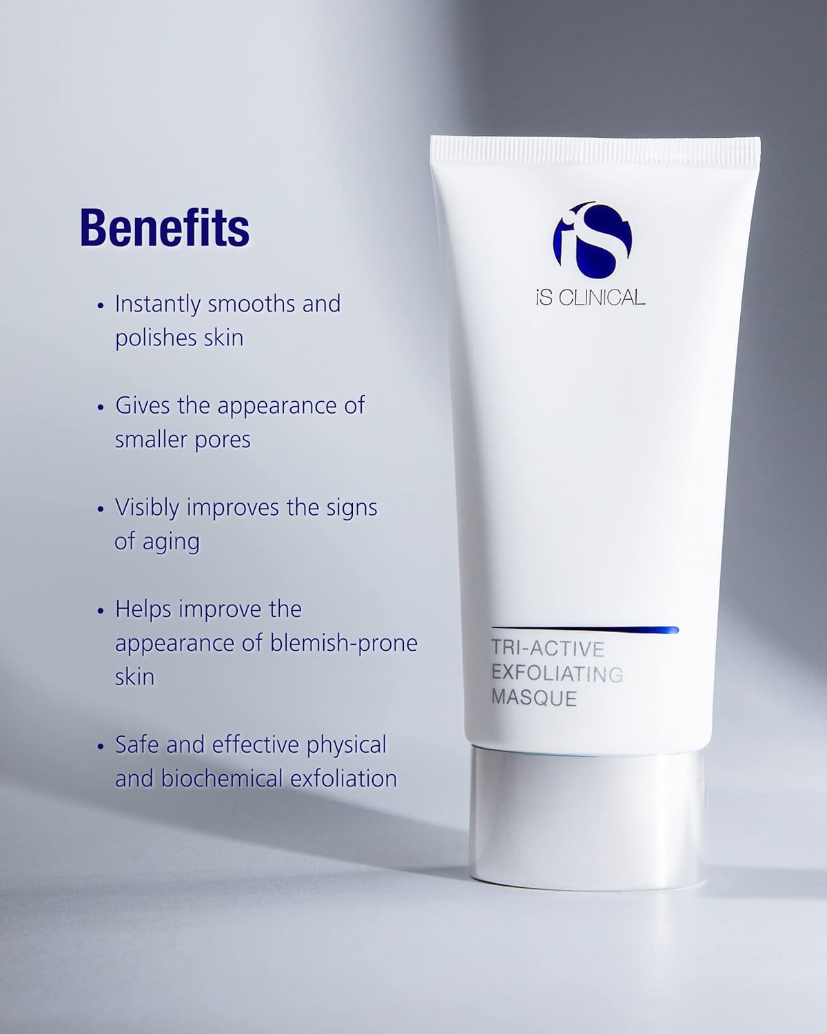 iS CLINICAL Suaviza y calma el facial clínico; régimen exfoliante e...