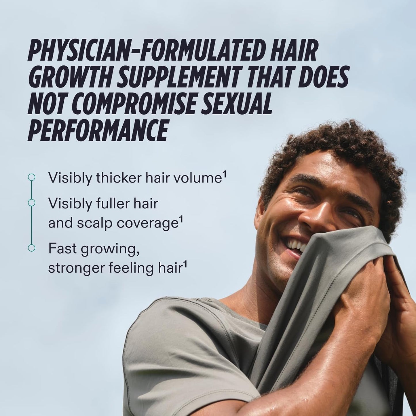 Nutrafol Suplementos para el Crecimiento del Cabello Masculino, Clínicamente Probados para Cabello Visiblemente Más Grueso y Cobertura del Cuero Cabelludo, Recomendado por Dermatólogos - Suministro