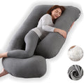ALLOPERA Almohada de embarazo, almohada de maternidad de cuerpo com...