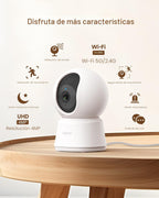 ARENTI Cámara de seguridad 5G para interiores, cámara para mascotas...