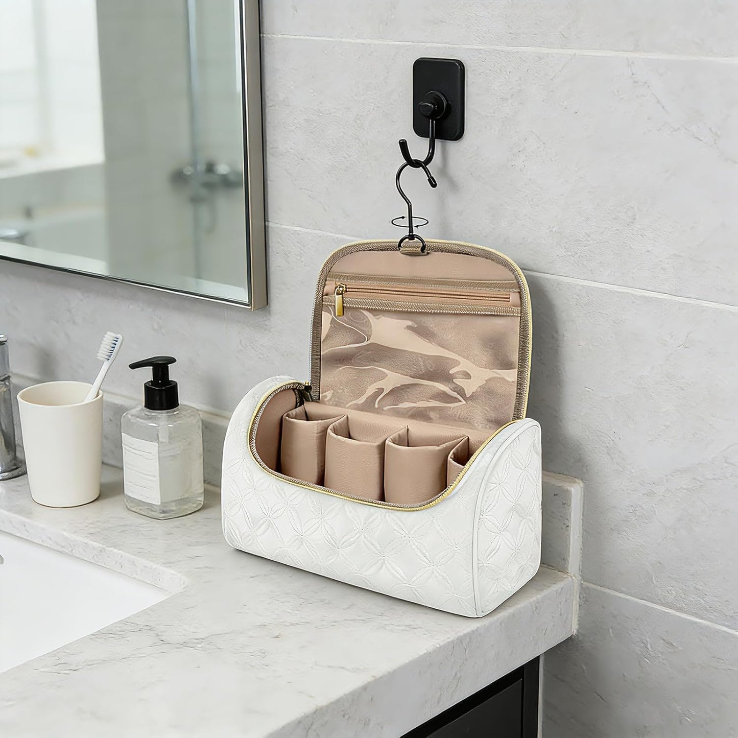 Mancro Estuche de viaje acolchado compatible con Dyson Airwrap Styl...