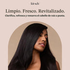 Juego de champú y acondicionador Kitsch Tea Tree & Mint para el cui...