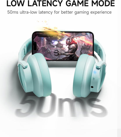Picun Auriculares Bluetooth B8 sobre la oreja, tiempo de reproducci...