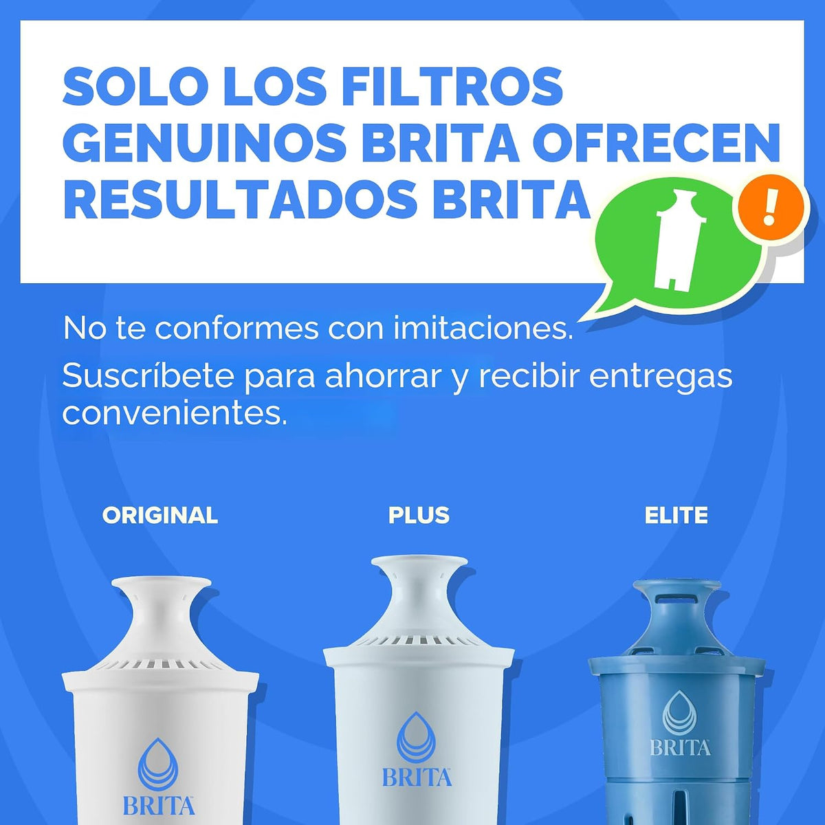 Brita - Jarra grande con filtro de agua para agua potable y grifo c...