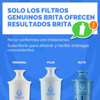 Brita - Jarra grande con filtro de agua para agua potable y grifo c...
