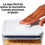OXO Good Grips - Contenedor POP de 4.4 cuartos de galón\/4.2 L, rec...