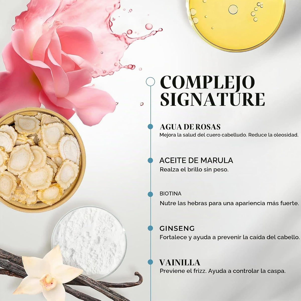 Goldie Locks Signature Suero para el Cabello - Anti-Encrespamiento...