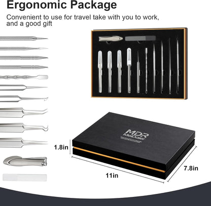 Meidaier Kit de herramientas de eliminación de puntos negros de ale...