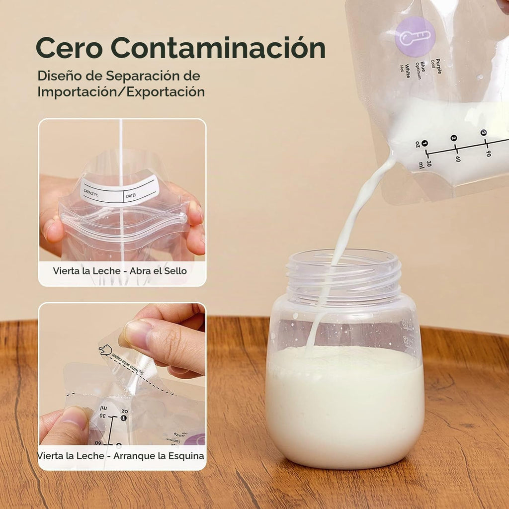 Momcozy Bolsas de Almacenamiento de Leche Materna, Bolsas de Almace...