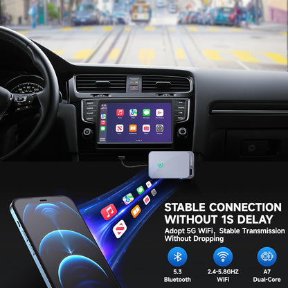 Adaptador CarPlay inalámbrico para Apple iPhone: conexión fluida pa...