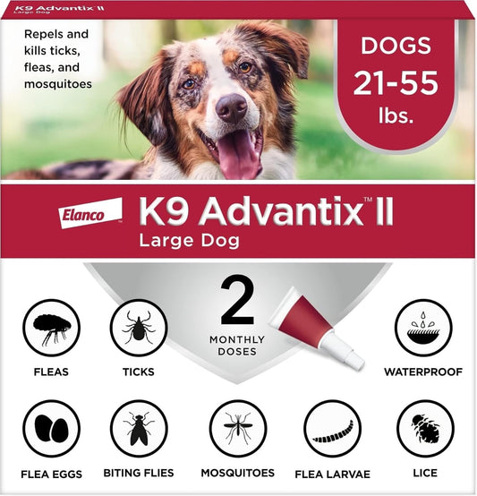 K9 Advantix II Tratamiento y prevención de pulgas, garrapatas y mos...
