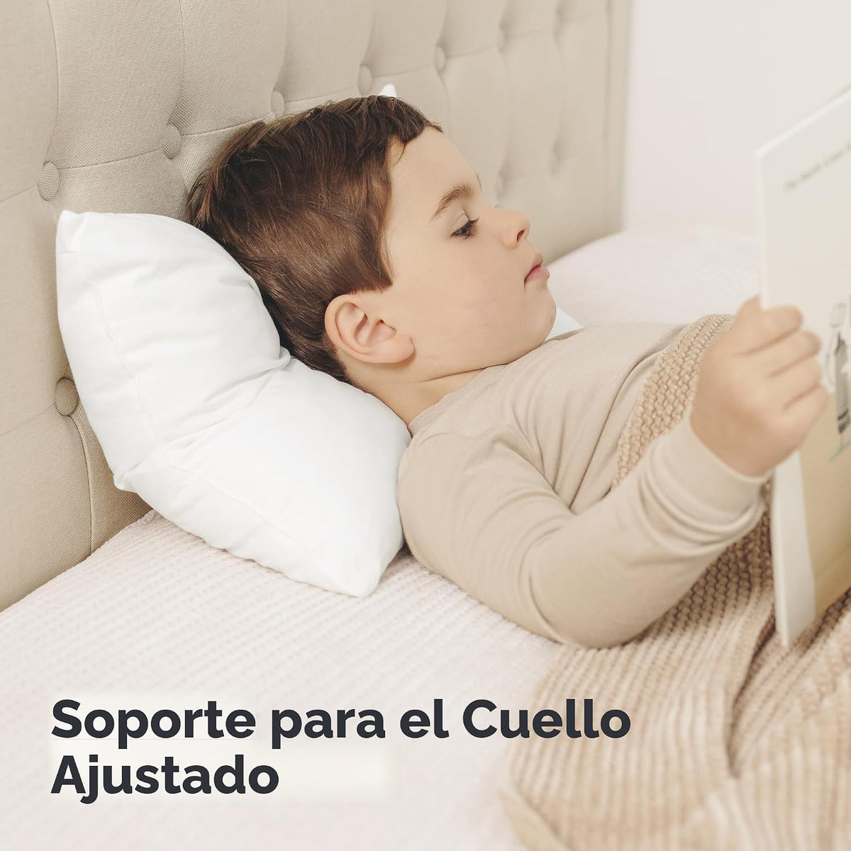 KeaBabies Paquete de 2 almohadas para niños de 2 años a 5,13 x 18 p...