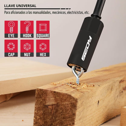 Juego de 80 piezas de llaves de tuerca de impacto magnético premium...