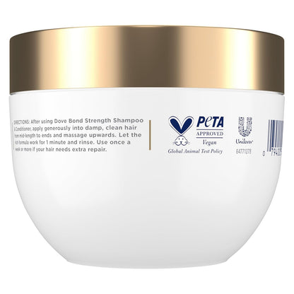 Dove Hair Bond Strength - Máscara de suero 10 en 1 para cabello quí...