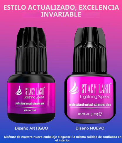Pegamento para extensiones de pestañas Stacy Lash velocidad relámpa...