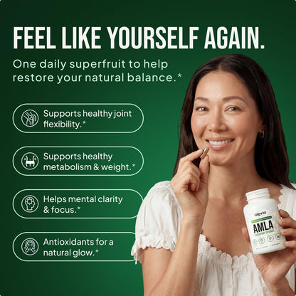 Alevia Amla Superfruit Extract 1000mg \u2013 Apoya el control de pe...